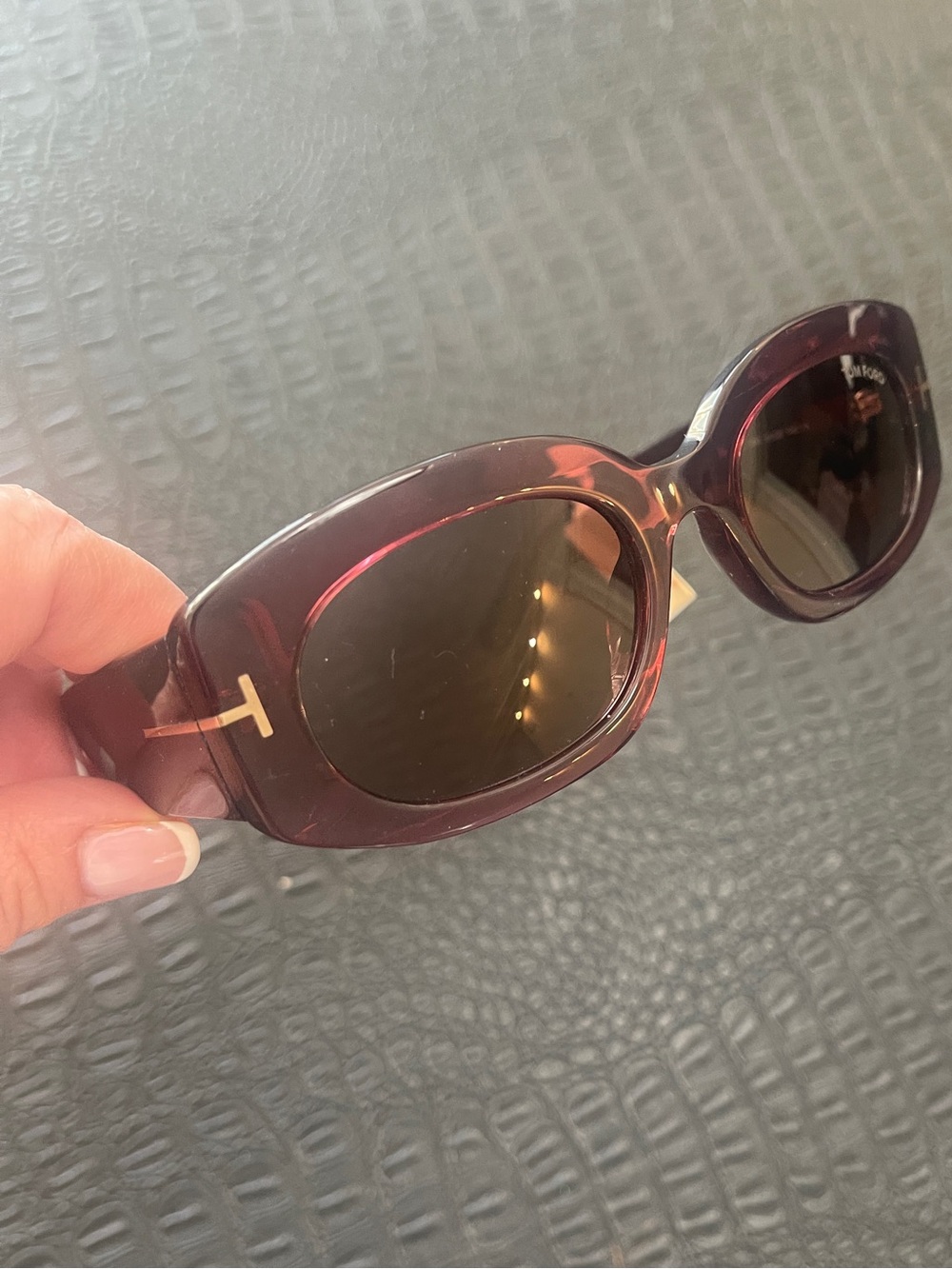 Tom Ford Cielle Sunglasses TF1187 69E Rose/Pink  52mm FT1187